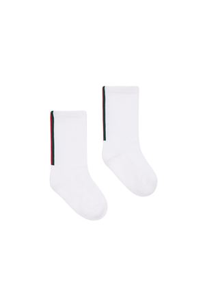 white cotton socks GUCCI KIDS | 8027524KACK9066